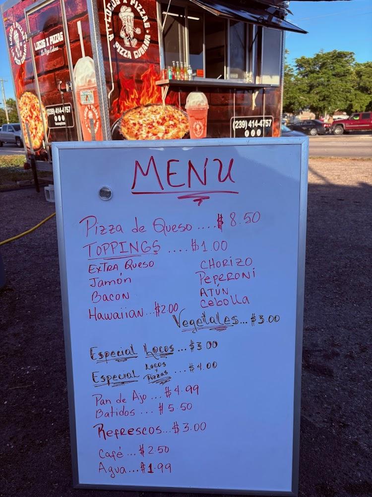 Locos x Pizzas Menu image 1